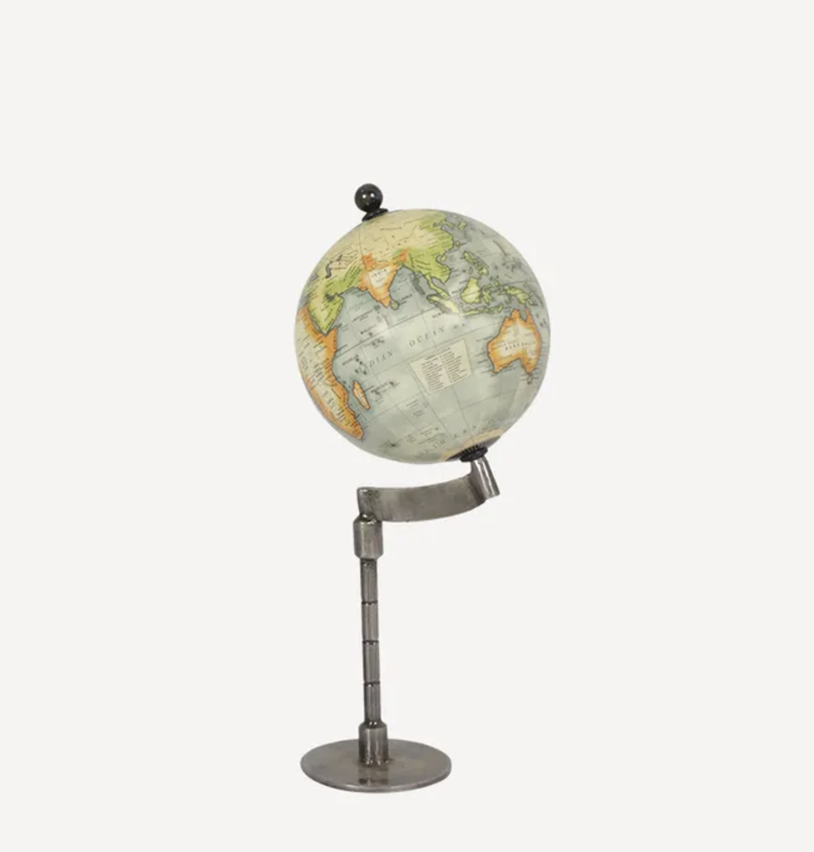 Castor Globe on Stand Small