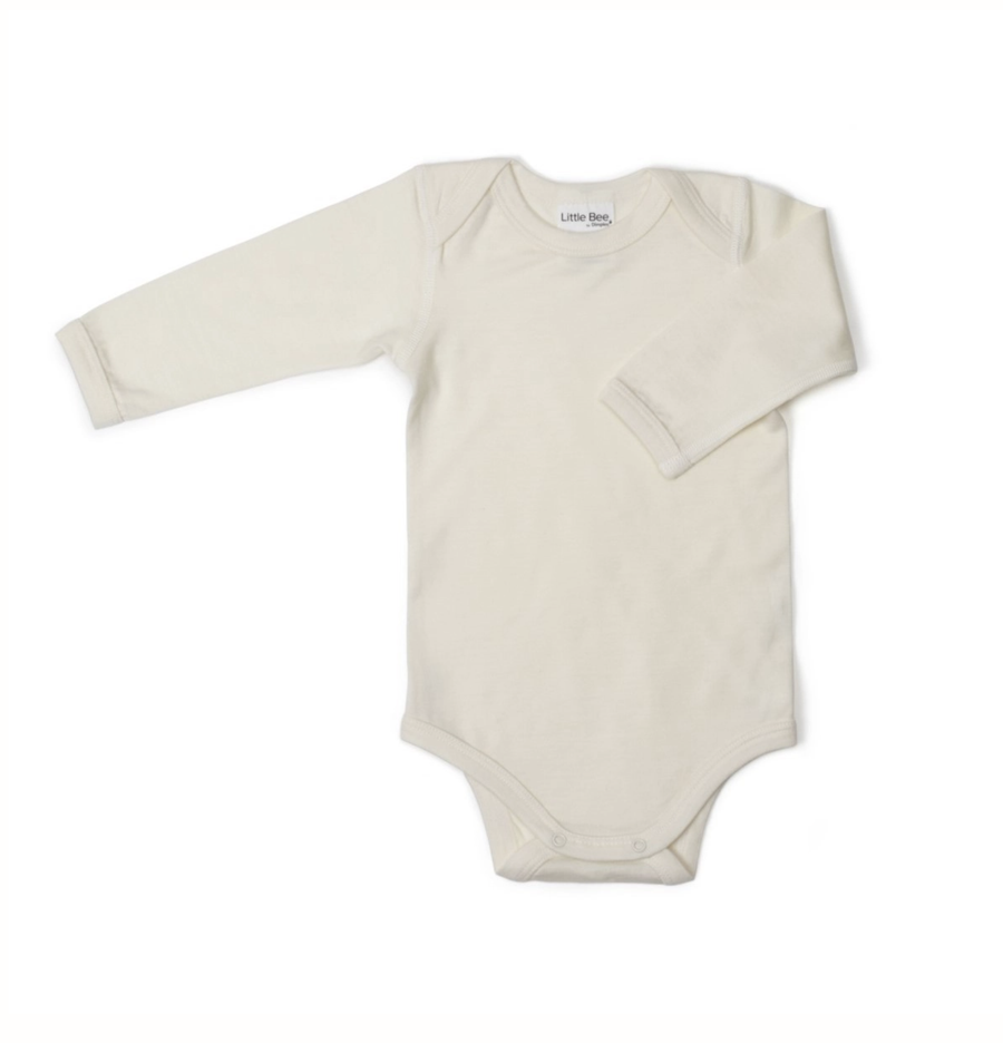 Merino Bodysuit - Cream