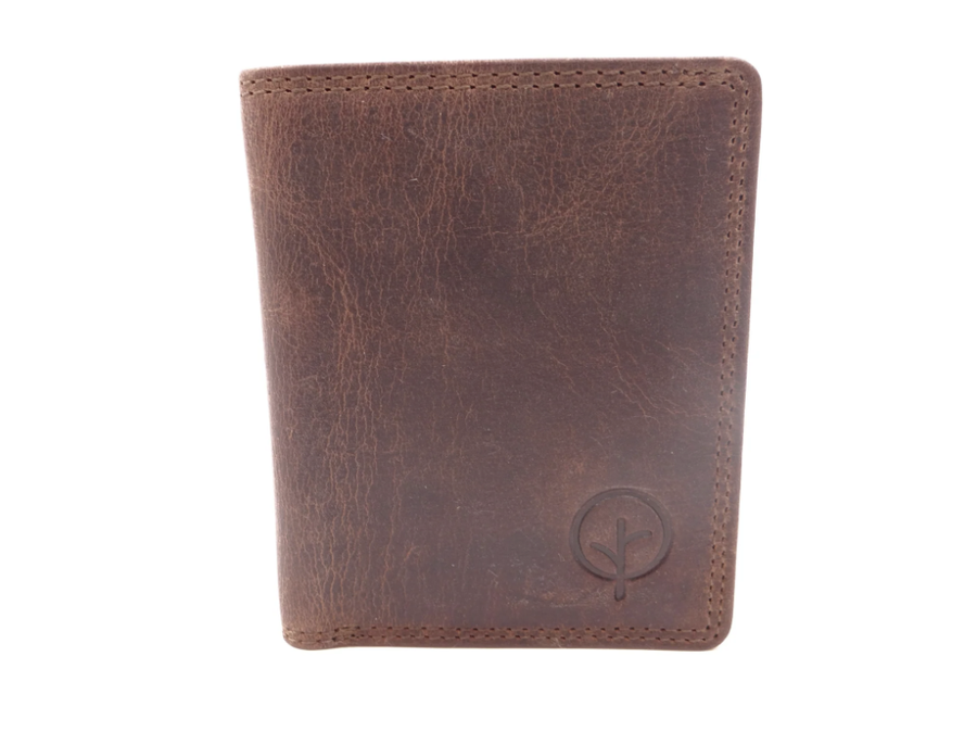 Small Mens Wallet - Brown