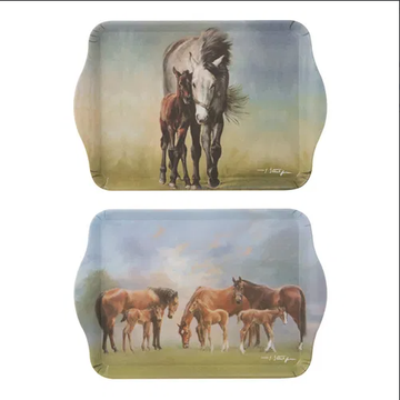 Mares & Foals Grey/Paddock 2pk Scatter Tray