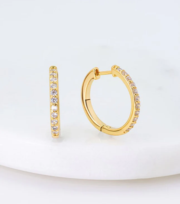 Catalina Hoop - Gold