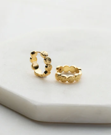 Josie Hoop Earrings - Gold
