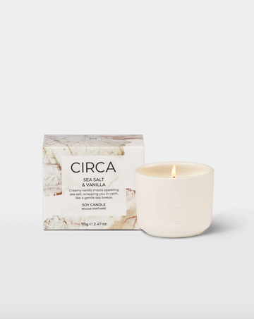 Sea Salt & Vanilla Candle - 70g