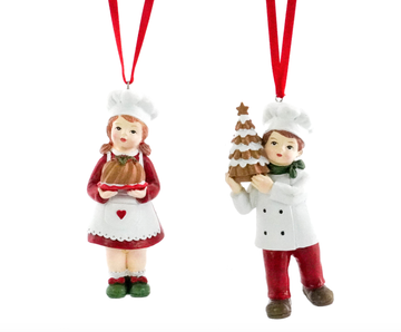 North Pole Tree Hangers - Children Bakers/Boy