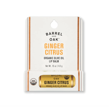 Olive Oil Lip Balm - Ginger Citrus