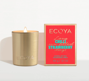 Chilli Strawberry Mini Goldie Candle Holiday Collection