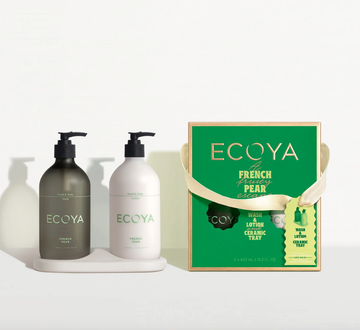 French Pear Bathroom Gift Set Holiday Collection