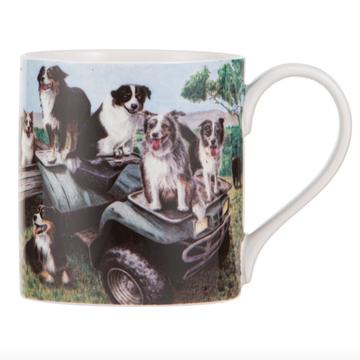 Working Dogs Quad Bike Mug