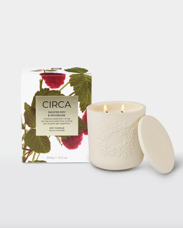 Raspberry & Rhubarb Candle