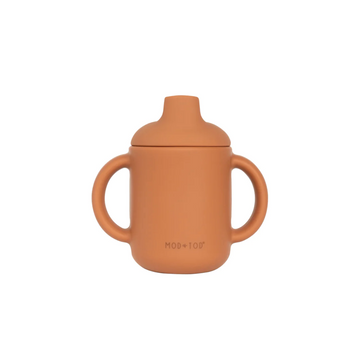 Silicone Sippy Cup - Cinnamon