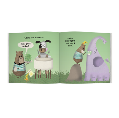 Wow You're 4 - Booklet Card + Envelope