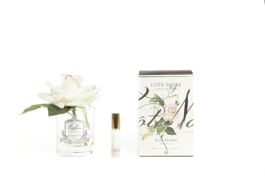 Perfumed Natural Touch Single Rose - Pink Blush
