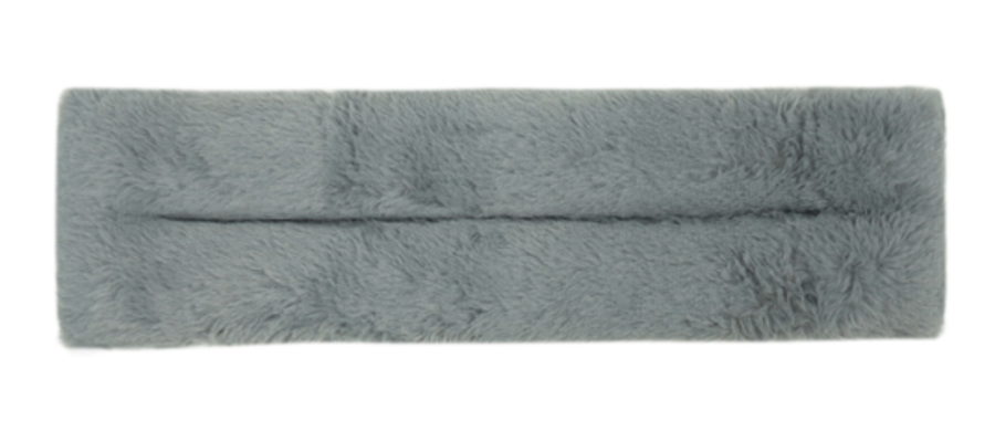 Rectangle Heat Pack - Rabbit Faux Fur Grey