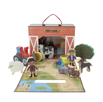NZ Farm Play Set - Barn Box