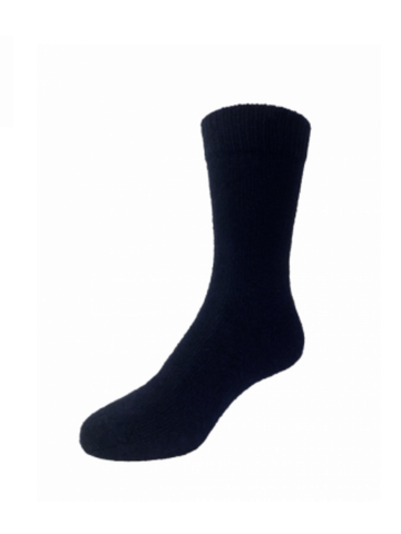 Possum Merino Dress Socks - Navy