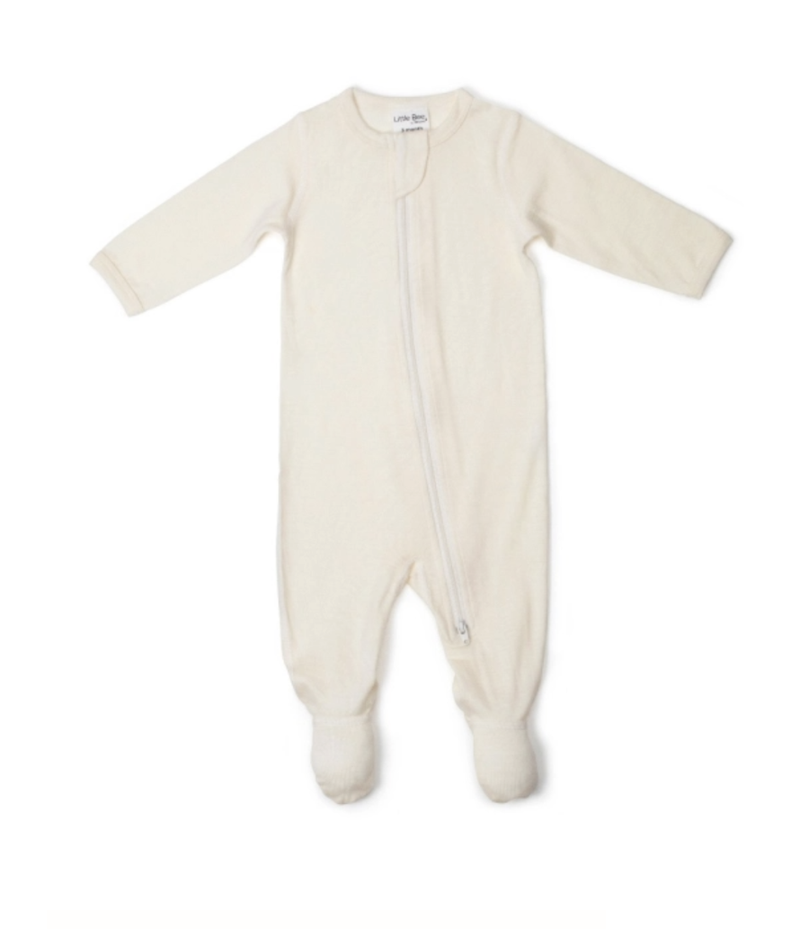 Merino Zip Babygrow