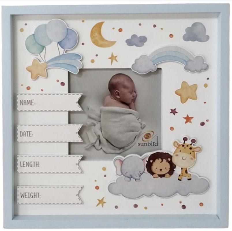 Baby Blue Photo Frame