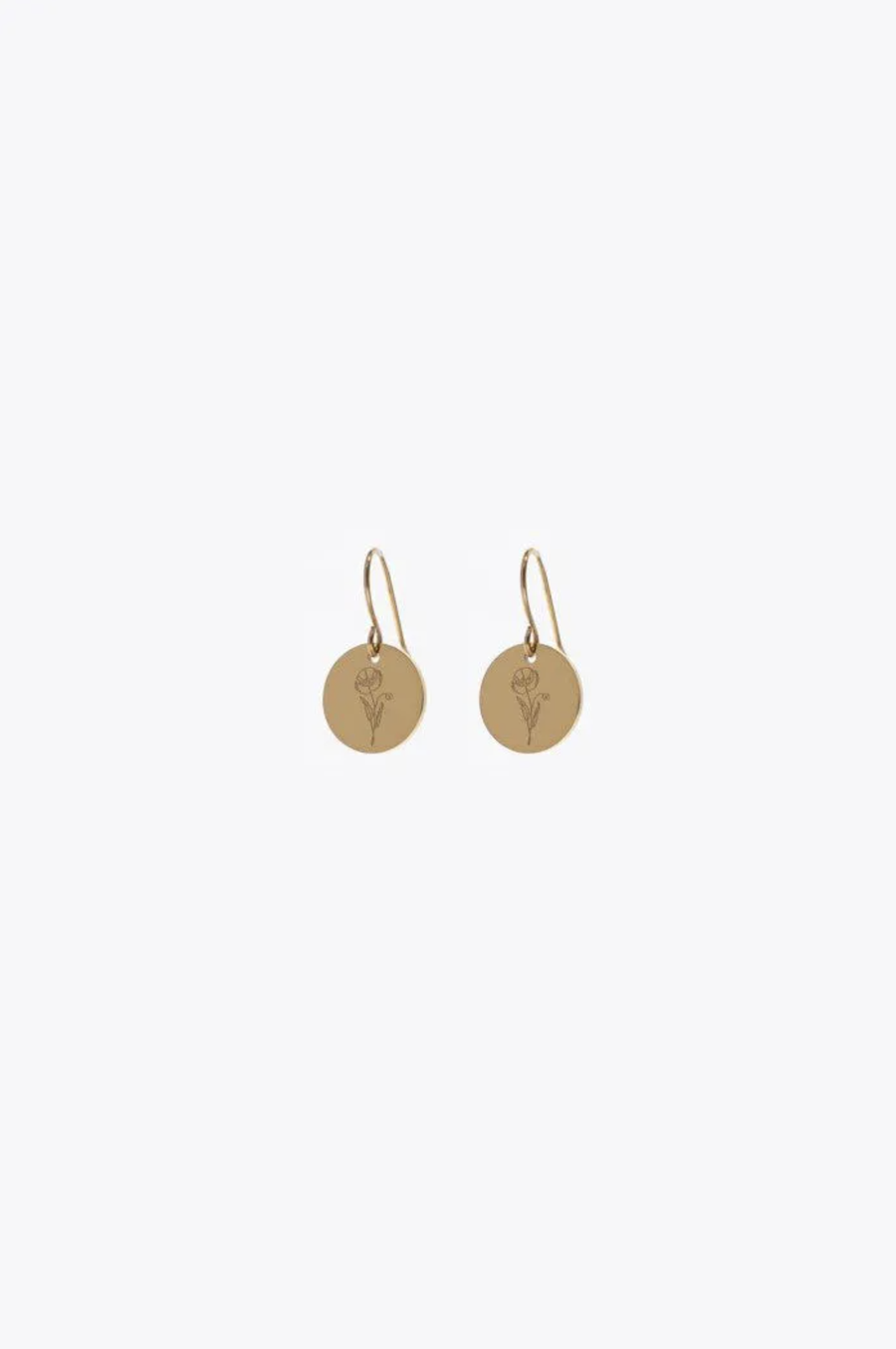 Poppy Gold Earrings