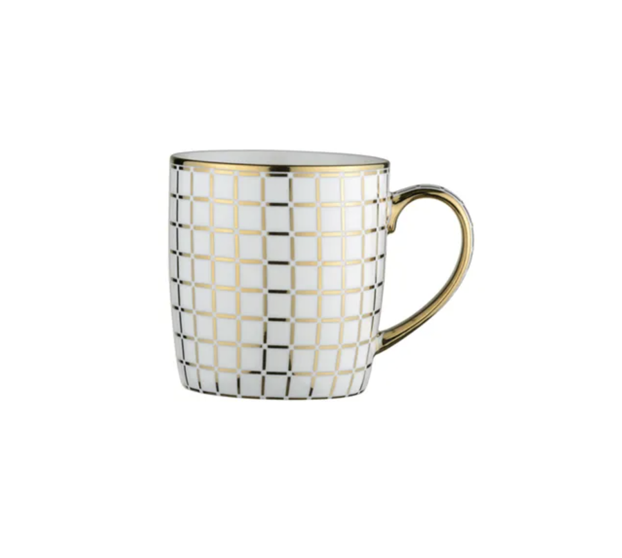 Bia Lattice Espresso Mug - Gold