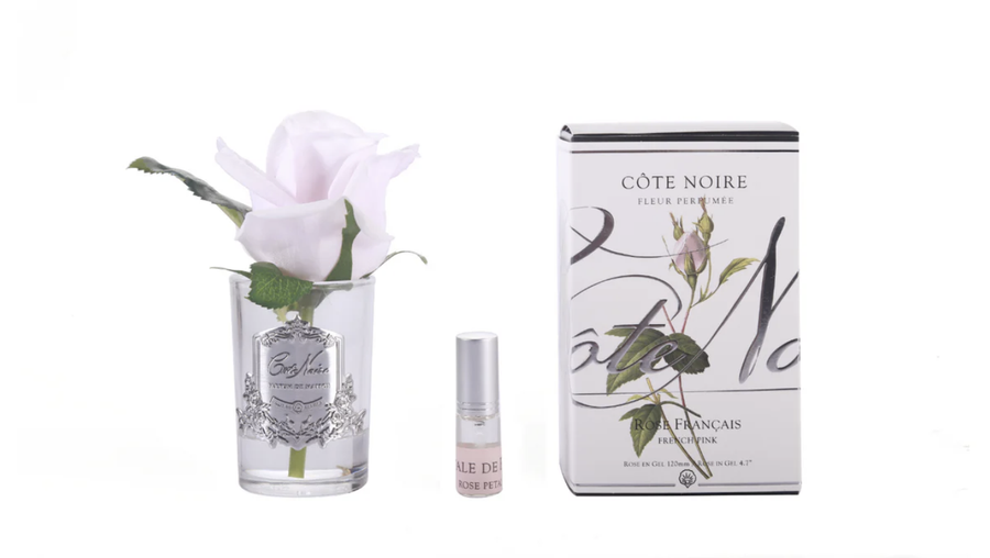 Perfumed Natural Touch Rose Bud - Frost - French Pink