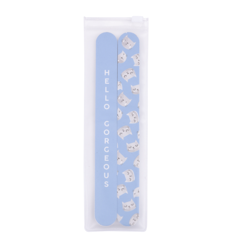 Handbag Accessories Cat Nail File Set 2pk