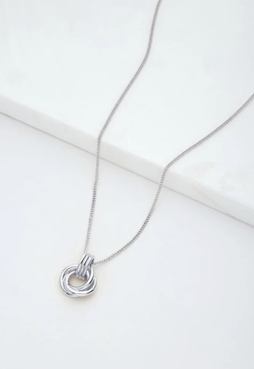 Poppy Necklace - Silver