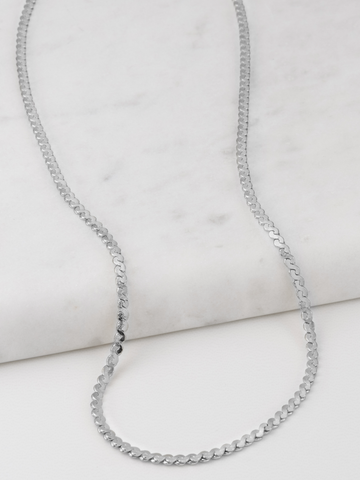 Silver Charlotte Necklace