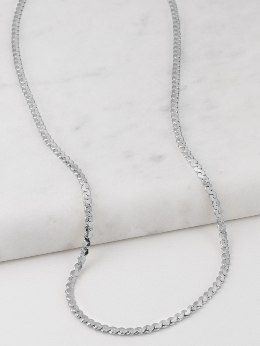 Silver Charlotte Necklace
