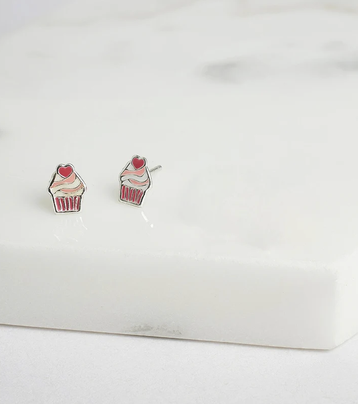 Cupcake Studs
