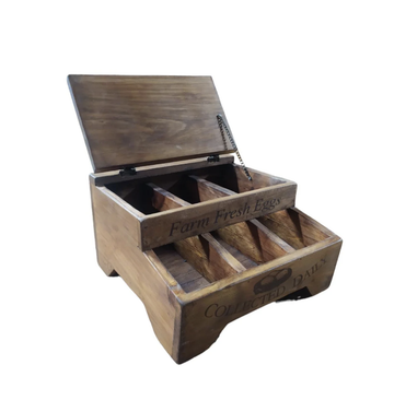 Rolling Vintage Egg Box