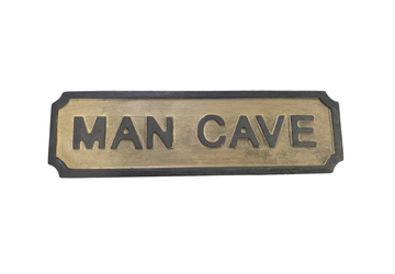 Small Man Cave Sign