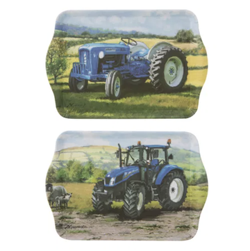 Tractors Then/Now 2pk Scatter Tray