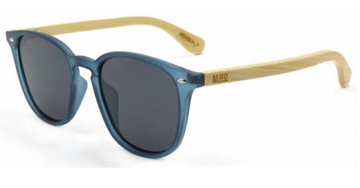 Fashion Sunnies - Debbie Reynolds/Denim with Wooden Arms