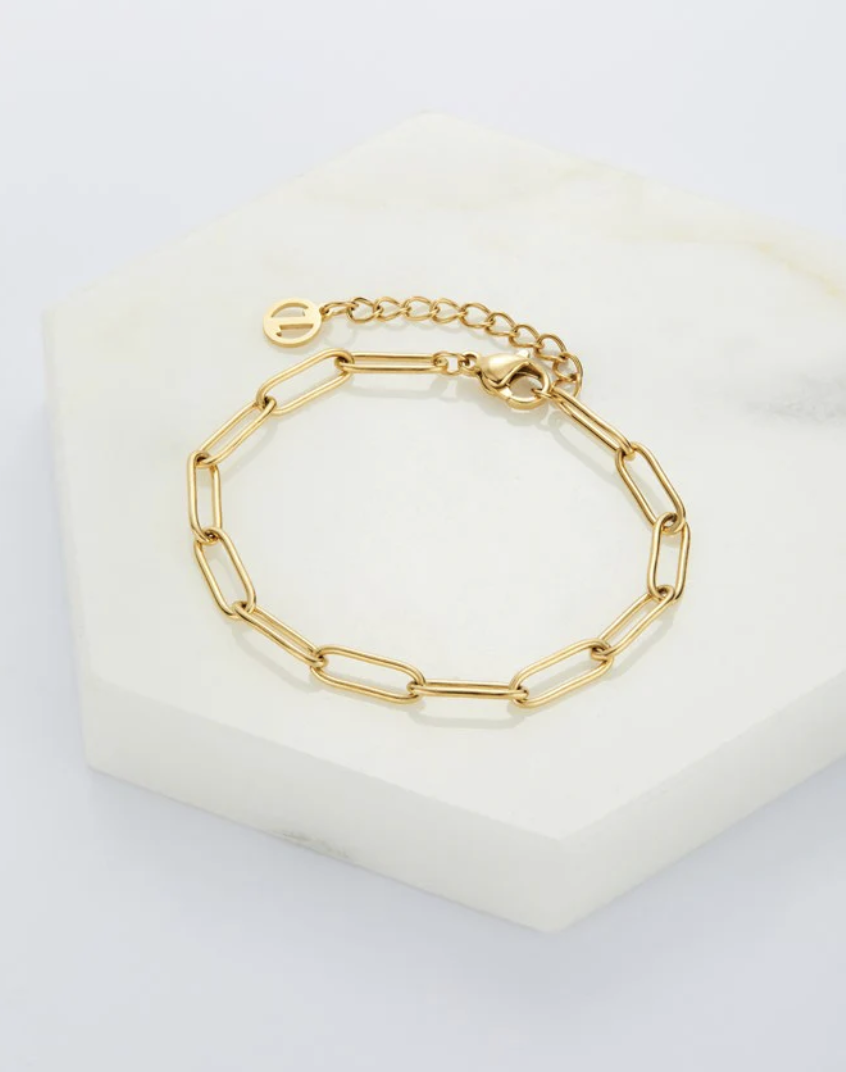 Ruby Bracelet - Gold