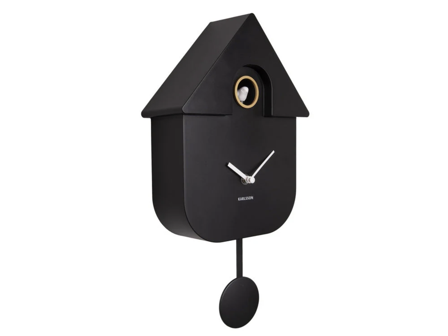 Modern Cuckoo Clock - Black