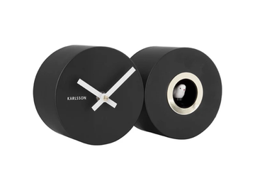 Duo Cuckoo Clock - Matte Black