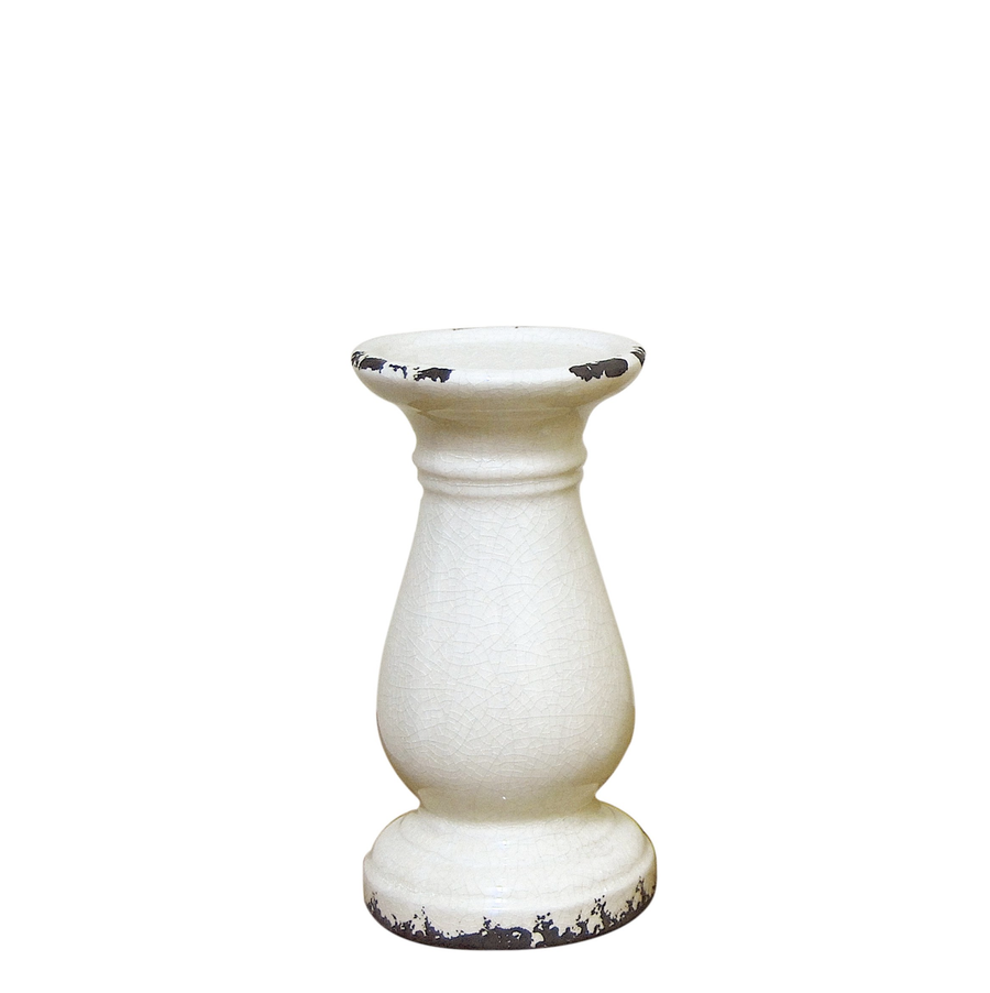 Cream Candle Stick - Small