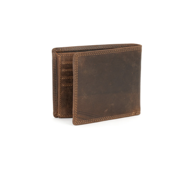 Leather Mans Wallet - Sandal