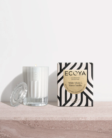 White Musk & Warm Vanilla Mini Celebration Candle
