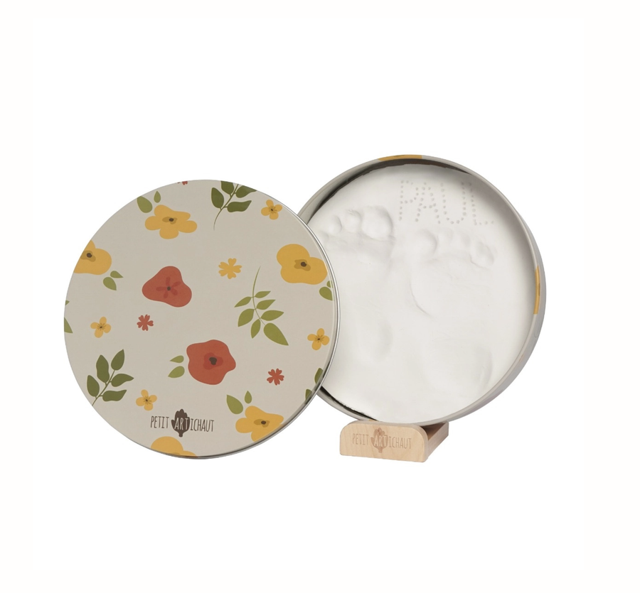 Clay Imprint Keepsake Box - Round