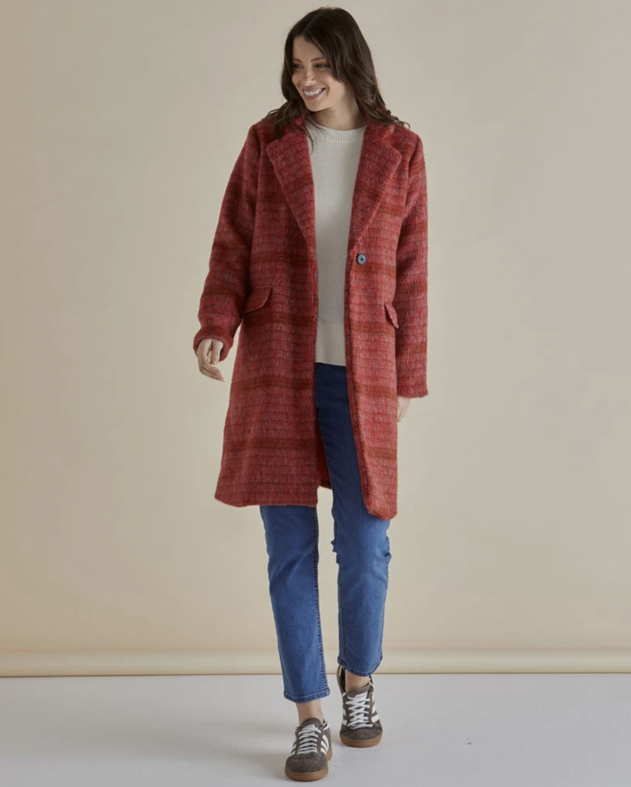 Wanda Coat - Rouge