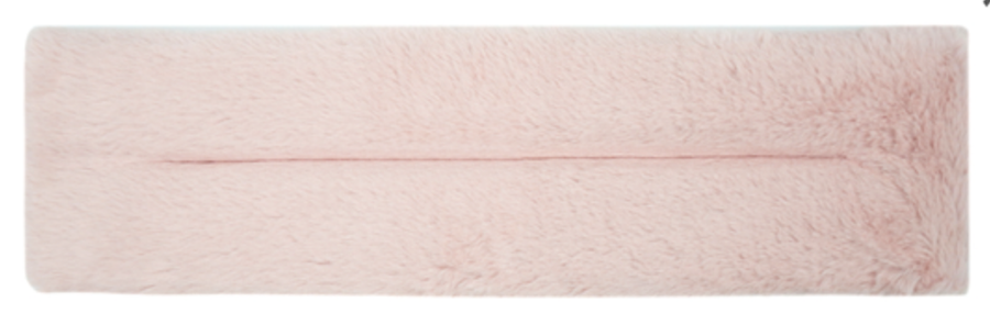 Rectangle Heat Pack – Rabbit Faux Fur Pink