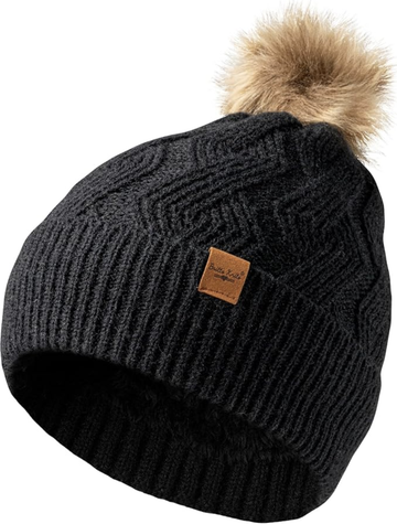 Britt's Knit's Mainstay Pom Hat - Black