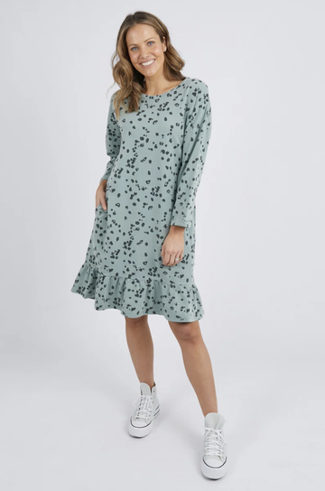 Wild Card Dress - Iceburg Green
