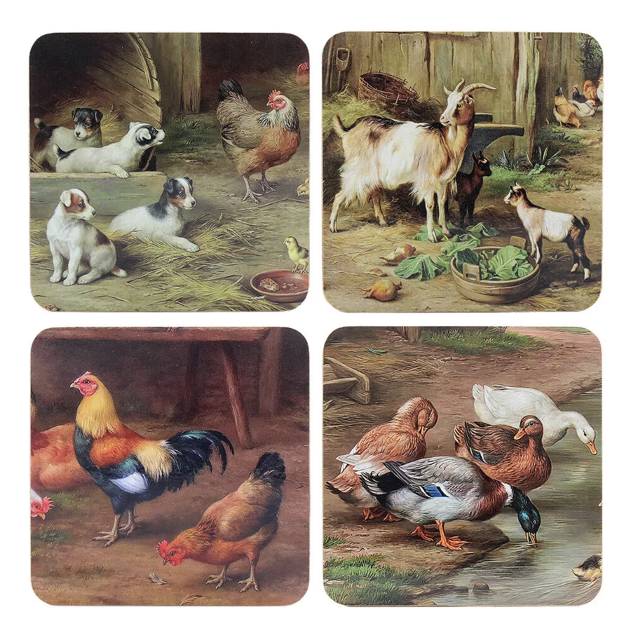 Animal Coasters - Set of 4