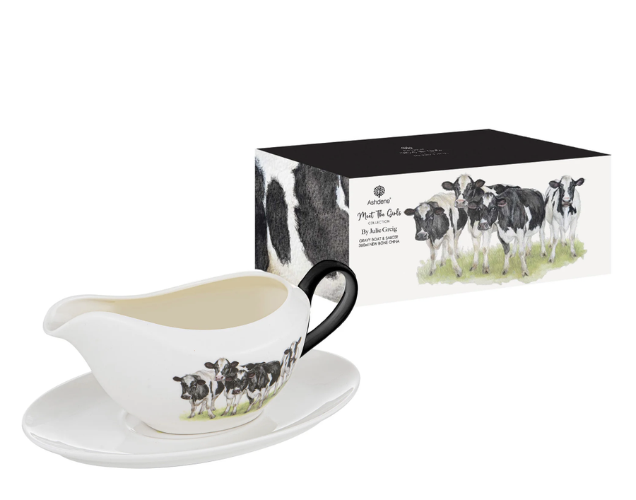 Meet The Girls Gravy Boat & Saucer