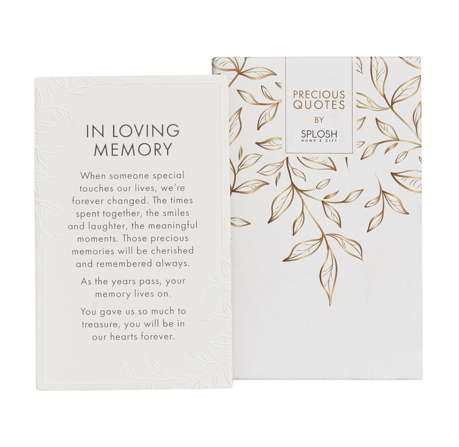 Precious Quote In Loving Memory