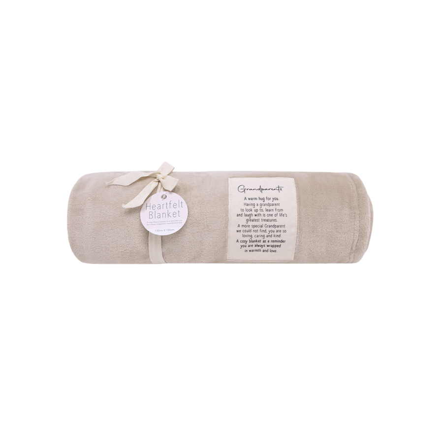 Heartfelt Grandparents Blanket