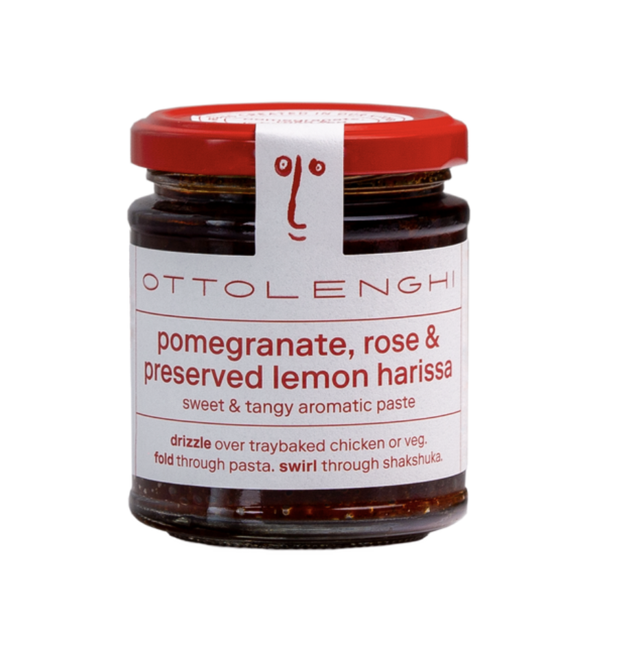 Ottolenghi Rose, Pomegranate and Lemon Harissa
