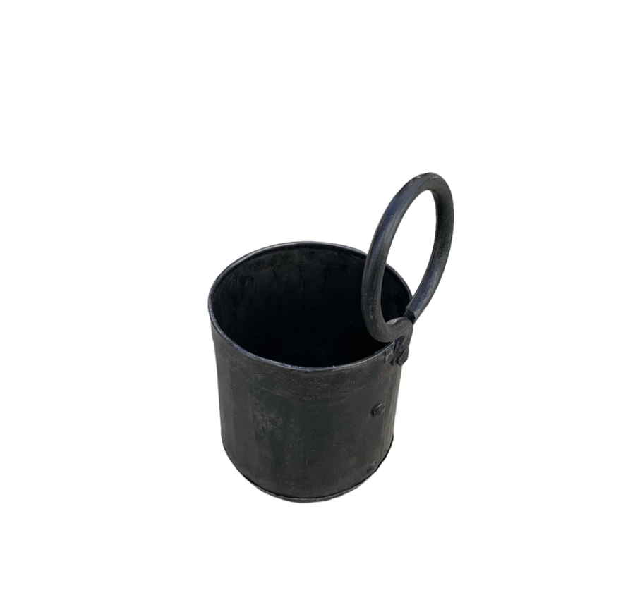Iron Single Hanging Planter Pot